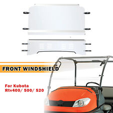 Front Windshield For Kubota Rtv400/ 500/ 520 Polycarbonate Scratch-Resistant NEW picture
