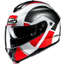 HJC C91 Jyn Modular Sunscreen Motorcycle Helmet Red XS S M L XL 2X 3X 4X 5X  BK picture