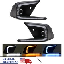 For 11th Gen 2022-2024 Honda Civic Driving LED DRL Fog Daytime Running Lights picture