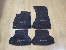 Luxury Leather Car Mats for Audi RS5 2017-2024 Coupe, Made to Order, 4 Sets picture