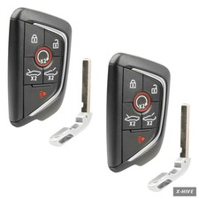 2X Key Fob Remote Replacement 6-Button Smart for 2020-2022 Corvette. picture