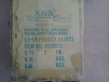N.O.S. After Market 1953/1954 Chevy Chevrolet Bel Air Fender Skirts Low rider picture