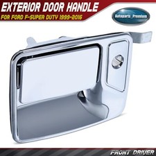 Upgraded Metal Exterior Door Handle w/Keyhole for Ford F250 Super Duty Front LH picture