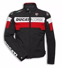 Ducati Corse C5 Textile Motorcycle Jacket | Men's All Season Biker Riding Gear picture