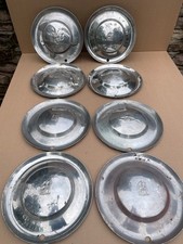 Lot of 8 Vintage 1954 PLYMOUTH HUBCAPS 15