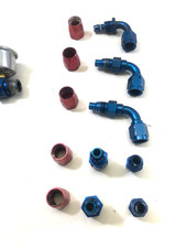 Earl’s AN Fittings Lot 8an Female Swivel & 90 180 Degree Tube Adapter used picture