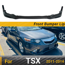 Fits 2011-2014 Acura TSX Front Splitter Spoiler Body Kit Car Lower Bumper Lip picture