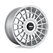 17x8 Rotiform R143 LAS-R GLOSS SILVER Wheel 4x100/4x4.5 (40mm) picture