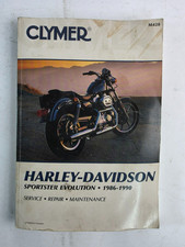 Clymer Vintage Harley Davidson Sportster Evolution Repair Manual 1986-1990 M428 picture
