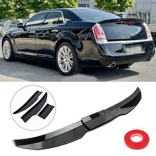 Rear Trunk Lip Spoiler Wing Gloss Black For Chrysler 300 300C SRT8 Sedan picture