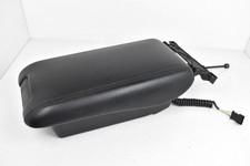 1998-2002 Mercedes E320 Center Console Black Leather Armrest Storage OEM picture