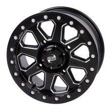 4/156 Tusk Uinta Beadlock Wheel 15x7 4.0 + 3.0 Mille fits Polaris RZR / Kawasaki picture