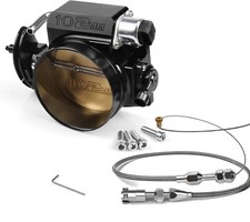 Black 102MM Throttle Body with Position Sensors TPS IAC+Throttle Gas Cable Kits picture