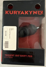 Kuryakyn Trident ISO Pegs Shifter Peg - Black 7558 picture