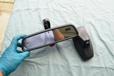 2004-2010 BMW E60 E61 525 530 535 545 550 M5 WINDSHIELD REARVIEW MIRROR 9 PIN picture