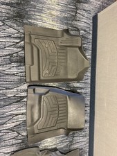 WeatherTech FloorLiner 2015-2020 Cadillac Escalade - Complete 4 Piece Set Black picture