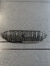 2019-2024 Ford Edge Front Grille Cover Honeycomb Chrome Overlay Trim picture