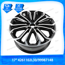 New Wheel For 2014-2016 Toyota Corolla 17 Inch Black Alloy Rim 4261102L30 picture