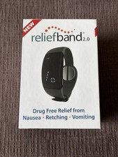 Reliefband Premier 2.0 Anti-Nausea Wristband w/Box,Cable,Gel,Instructions picture