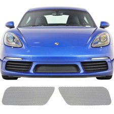 CCG BLACK MESH GRILL KIT FOR A 2017-26 PORSCHE CAYMAN S GRILLE PRE-CUT 2 PIECE picture
