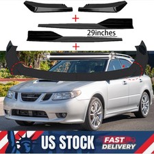 For 2006 Saab 9-2X Aero Front Bumper Lip Spoiler+29