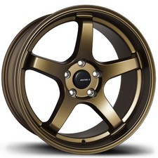 One 18x8.5 AVID1 AV28 5x114.3 35 Bronze Wheel Rim 73.1 picture