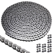 #41 Roller Chain 20 Feet for Electric Gate Openers with 8 Connecting Links picture