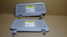 2004-2011 Mazda RX-8 Driver Passenger Sun Visor Grey picture
