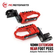 For Honda CB500X 2017-2022 1.5 in. Lowering Passenger Rear Wide Foot Pegs picture