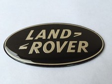 LAND RANGE ROVER SPORT FRONT HOOD GRILL EMBLEM BADGE LOGO BLACK USA SELLER picture
