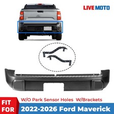 For 2022-2025 2026 Ford Maverick XL XLT Rear Bumper Cover Panel W/Brackets picture