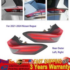 For 2021-2024 Nissan Rogue LED Tail Light Rear Brake Lamps Outer Left&Right Pair picture