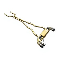 Benni Titanium Valved Cat-Back Exhaust BMW M5 G90 4.4T 2025-2026 Quad Tip picture