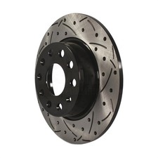 PAIR DS-ONE REAR DISC BRAKE ROTORS DS1-980798 VOLKSWAGEN JETTA PASSAT GTI AUDI picture