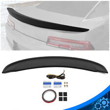 Fits 14-15 Chevy Camaro Flush Mount Z28 Style High Rear Wing Trunk Spoiler picture