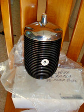 Offenhauser Fifties-Style Beehive Finned Aluminum Oil Filter Hot Rod Custom picture