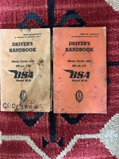 (2) BSA Model M 20 Driver’s Handbooks picture