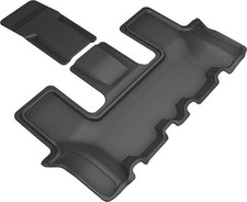 3D Maxpider 2021-2026 Fits Kia Sorento 6-Seat Kagu Black 2Pcs 3rd Row Floor Mat picture