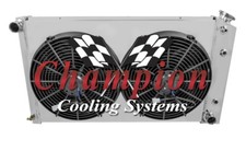 1968 - 77 GM 3 Row Alliant Radiator & Fan Shroud Combo picture