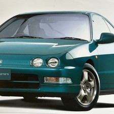 Honda Integra Si DC2 Japan 1993 SET of 3 Brochure Catalog JDM Options Pricelist picture
