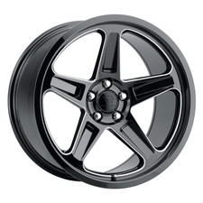 REPLICA TECH RT-12 20X10.5 5X115 Offset 22 Gloss Black Milled (Quantity of 1) picture