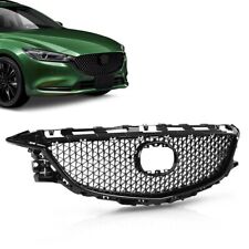 Front Bumper Upper Honeycomb Grille Grill Black Fit For 2014 2015 2016 Mazda 6 picture