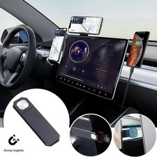 Magnetic Mobile Phone Holder Screen Side Sticker Car Dashboard Mount Accessories picture