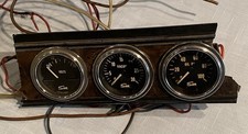 1974 Sun Mustang Gauge Panel Volts Oil Vacuum Good Condition picture