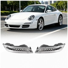 LED Front Bumper DRL+Signal+Fog Light For Porsche 911 Carrera 997 Chassis 05-08 picture