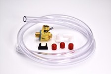 Fumoto F137S Oil Drain Valve and Heavy Duty 3' Hose Kit w Fittings and Dust Caps picture