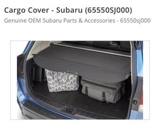 Subaru Forester retractable Cargo Cover - Subaru (65550SJ000) Genuine OEM Subaru picture