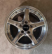 1993-2002 TRANS AM WS6 POLISHED ALLOY 17X9 5 SPOKE WHEEL OEM 9592509 EXCELLENT picture