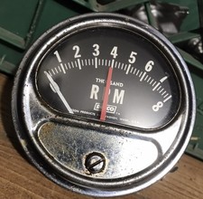 Vintage Dixco 8000 8k Tach Tachometer Custom Hotrod Rat rod Classic 1960s 70s picture