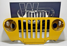 97-06 Jeep TJ Wrangler Solar Yellow PYH Front Grille Panel SHELL ONLY CC picture